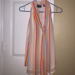 Colorful Blouse Tank